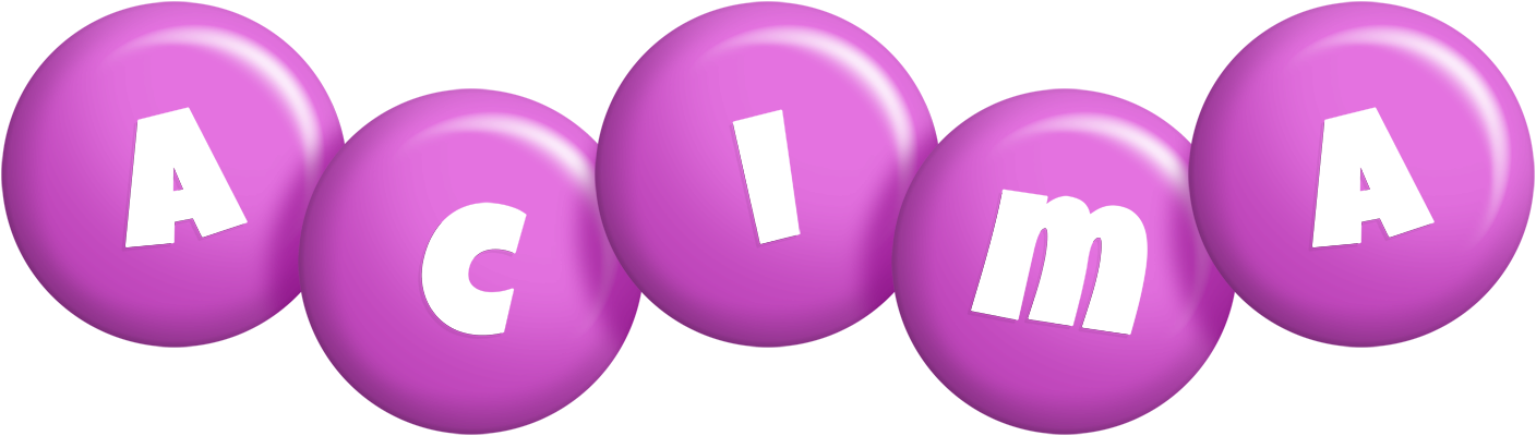 Acima candy-purple logo