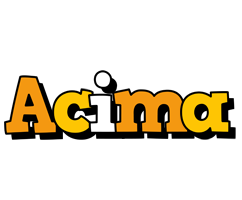 Acima cartoon logo