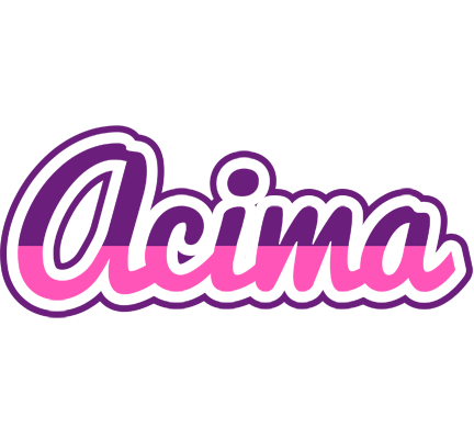 Acima cheerful logo