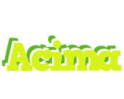 Acima citrus logo