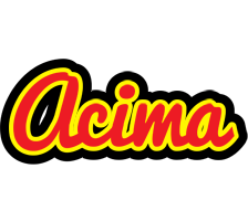 Acima fireman logo