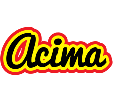 Acima flaming logo