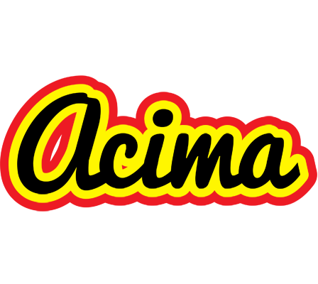 Acima flaming logo