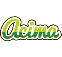 Acima golfing logo