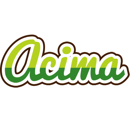 Acima golfing logo