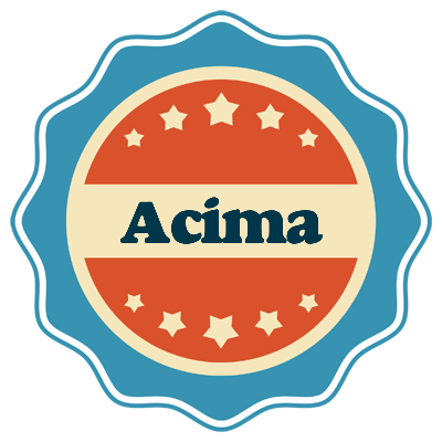 Acima labels logo