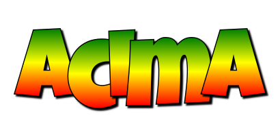 Acima mango logo