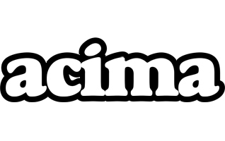 Acima panda logo