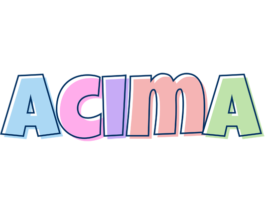 Acima pastel logo