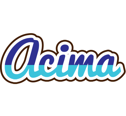Acima raining logo
