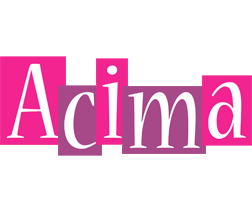 Acima whine logo