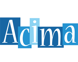 Acima winter logo