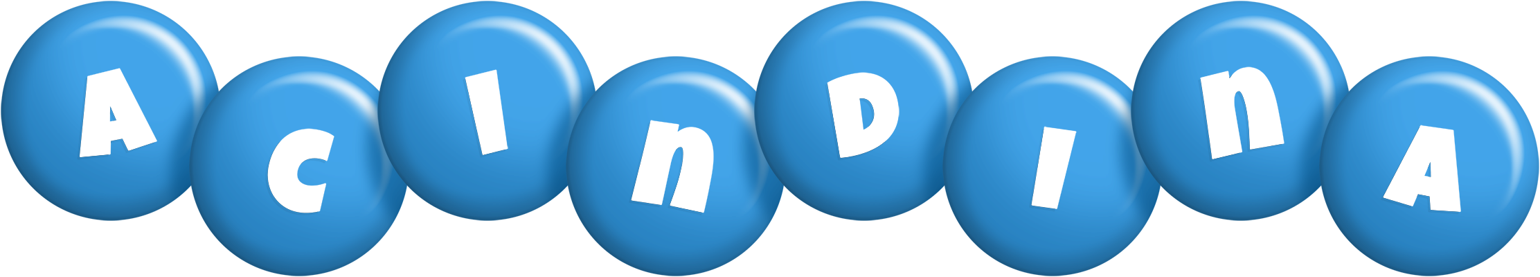 Acindina candy-blue logo