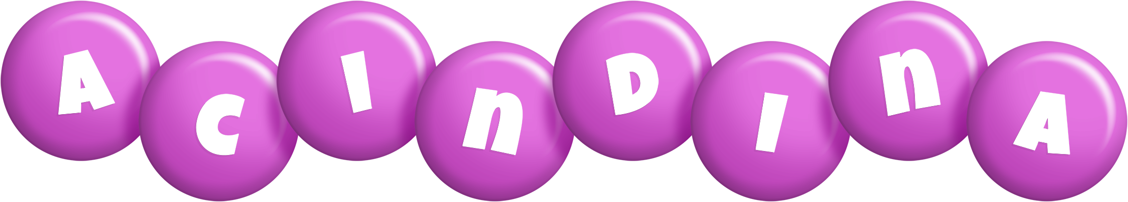 Acindina candy-purple logo