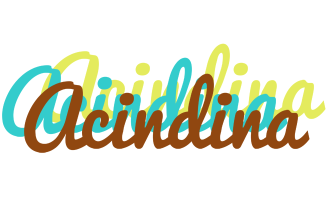 Acindina cupcake logo