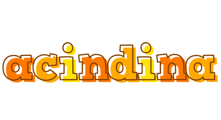 Acindina desert logo