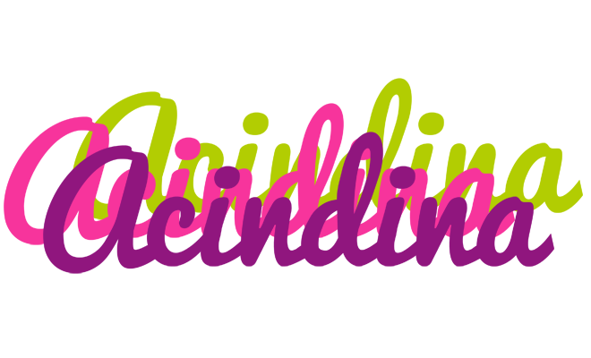 Acindina flowers logo
