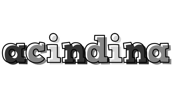 Acindina night logo