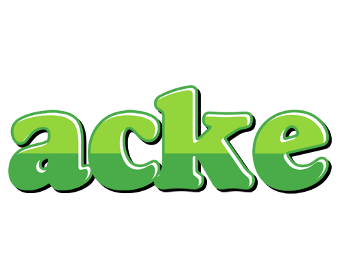Acke apple logo
