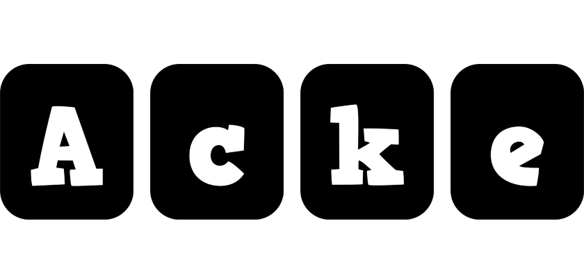 Acke box logo