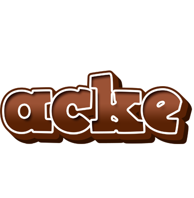 Acke brownie logo