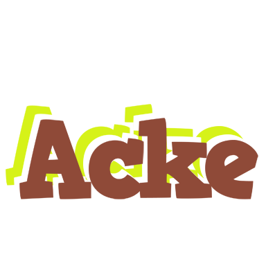 Acke caffeebar logo