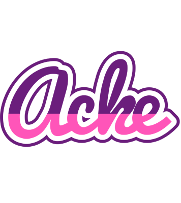 Acke cheerful logo