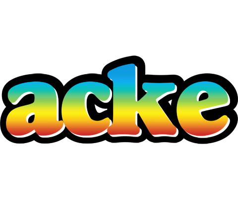 Acke color logo
