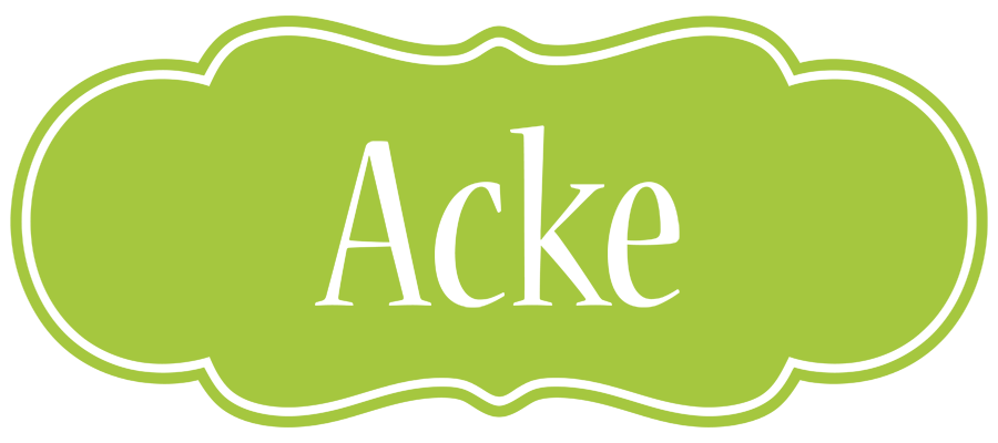 Acke family logo