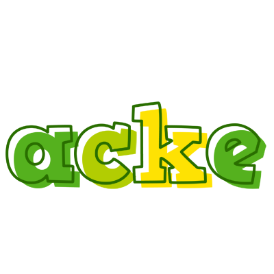 Acke juice logo
