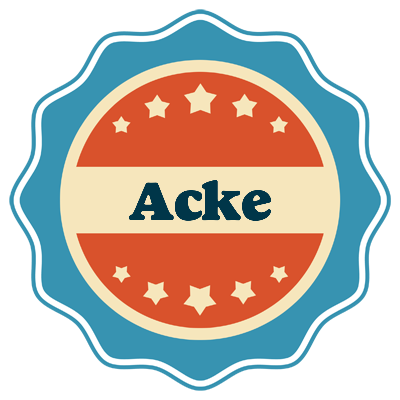 Acke labels logo