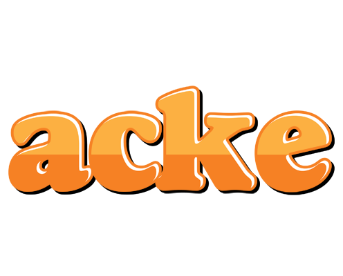 Acke orange logo