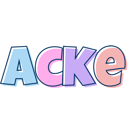 Acke pastel logo