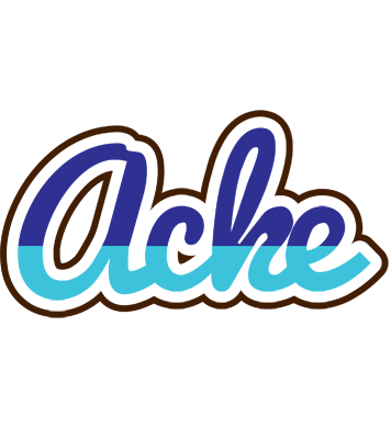 Acke raining logo
