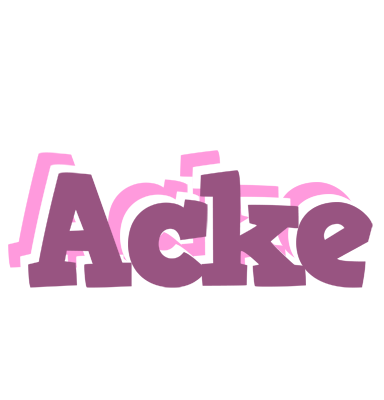 Acke relaxing logo