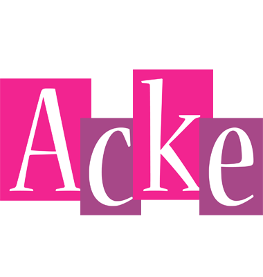 Acke whine logo