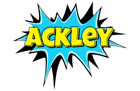 Ackley amazing logo