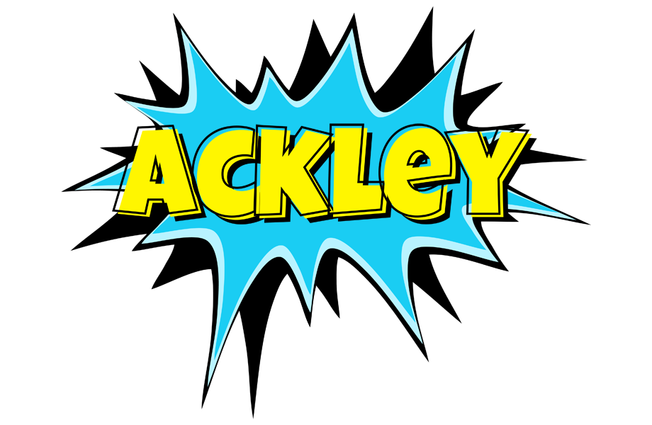 Ackley amazing logo