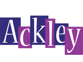 Ackley autumn logo