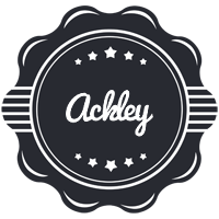 Ackley badge logo