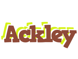 Ackley caffeebar logo