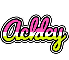 Ackley candies logo