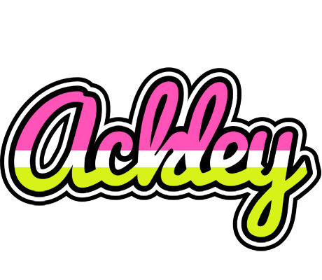 Ackley candies logo