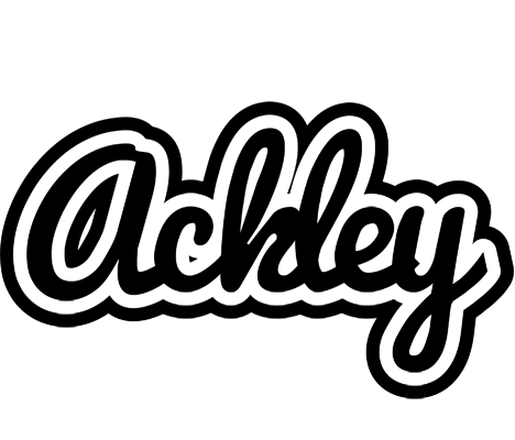 Ackley chess logo