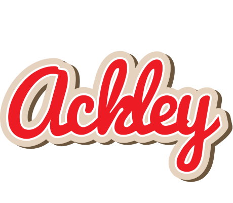 Ackley chocolate logo