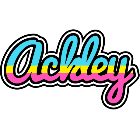 Ackley circus logo