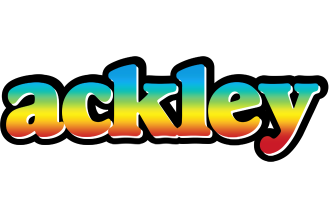 Ackley color logo