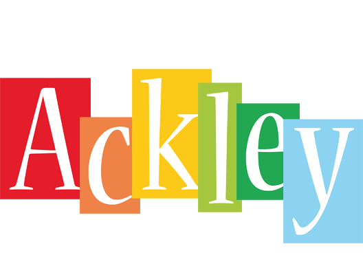 Ackley colors logo