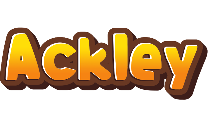 Ackley cookies logo