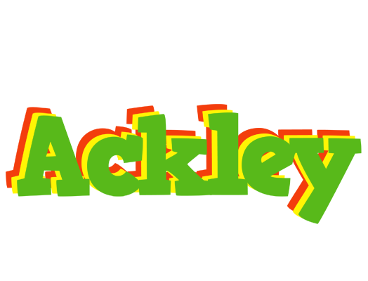 Ackley crocodile logo